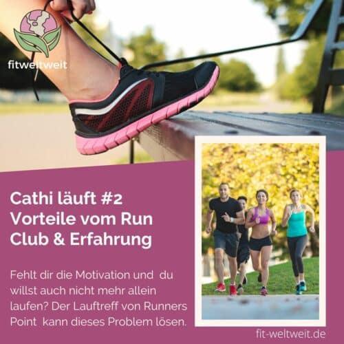 Fitness Cathi läuft 2 Run Club mit Salomon