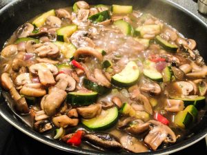 Zucchini Pilzpfanne (Stoffwechselkur)