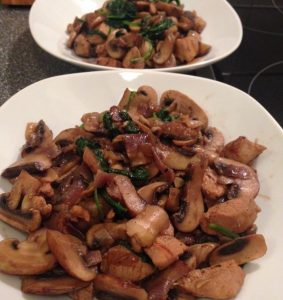 Rezept vegane Pilzpfanne (7:21 Tage Stoffwechselkur)