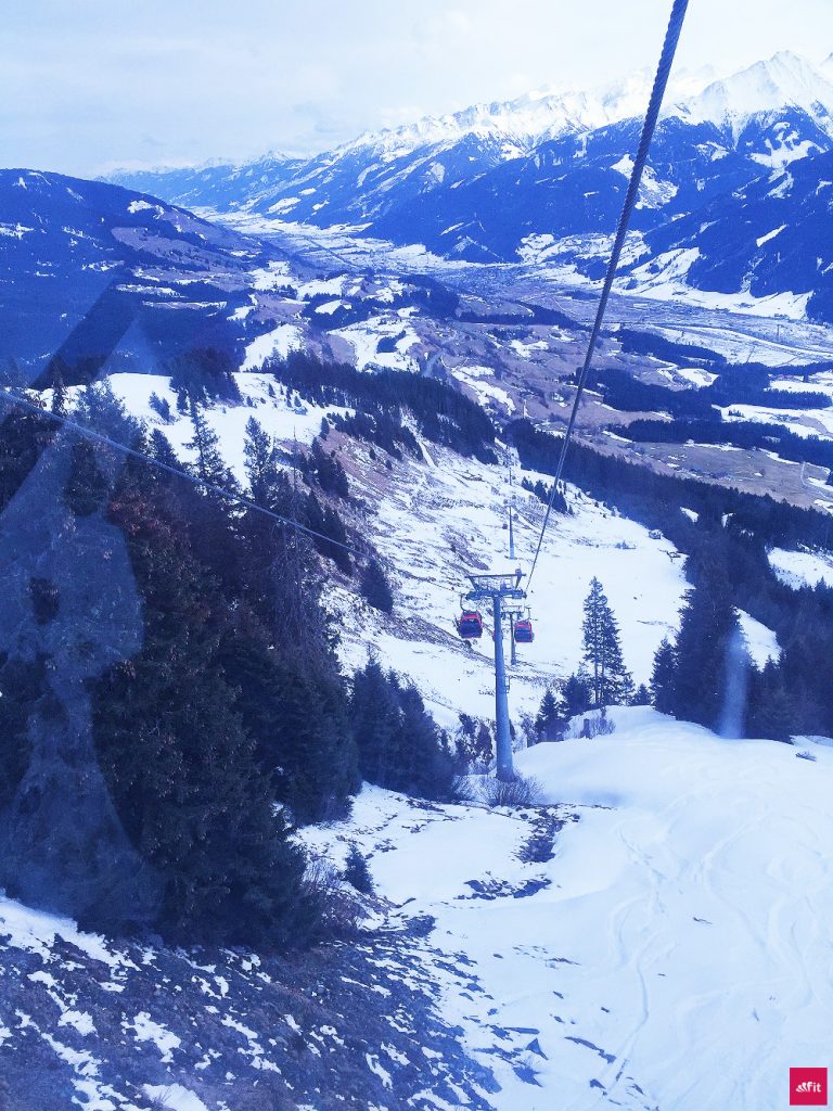 Skifahren in den Kitzbühler Alpen
