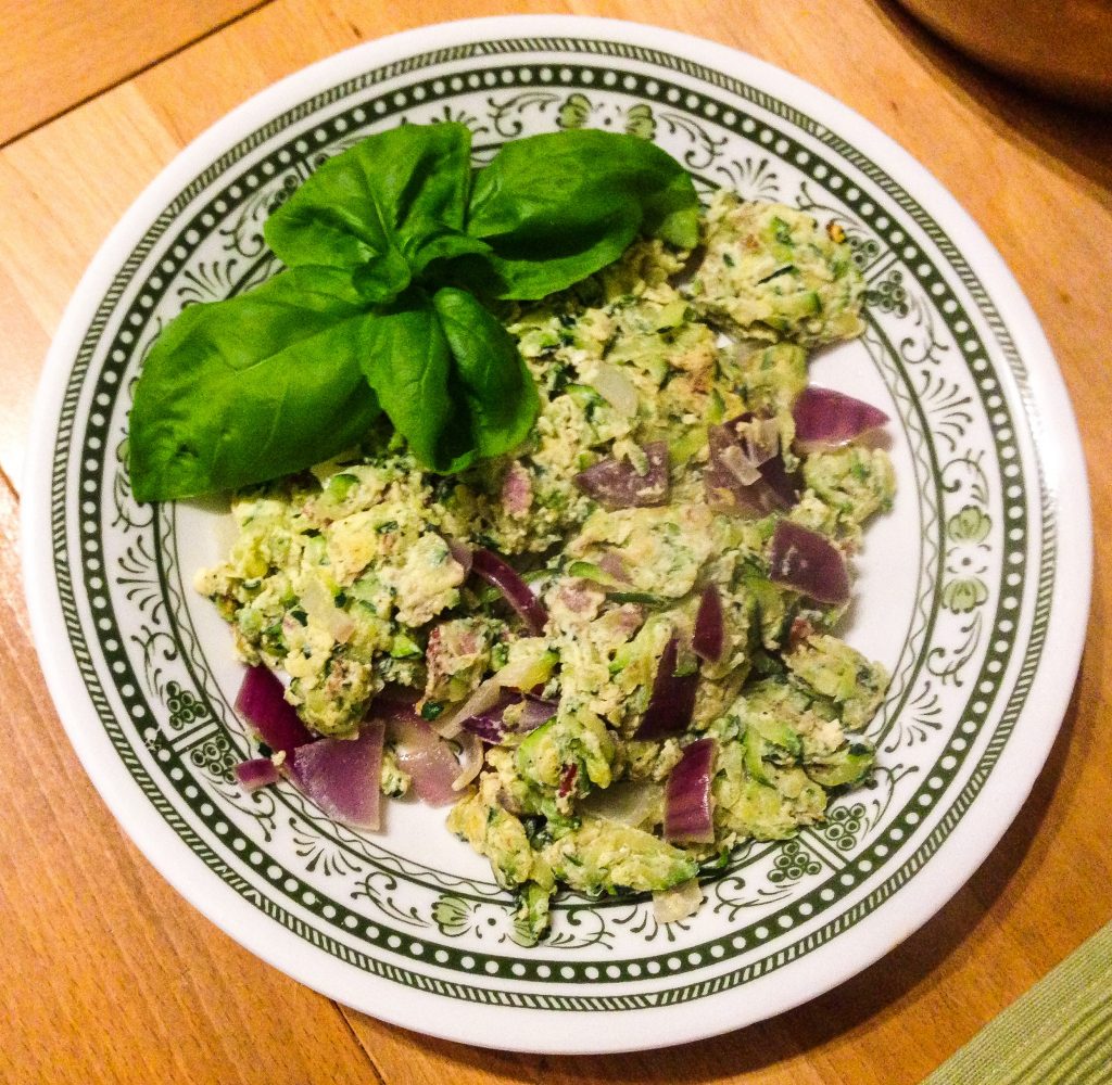Zucchini Schinken Omelett (Stoffwechselkur Rezept)