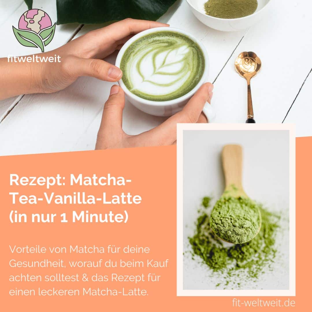 Matcha Tea Vanilla Latte
