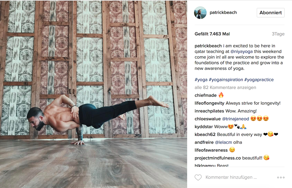 Yogi Patrick Beach (Instagram)