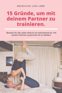 Liebe Partnerschaft Fitness Training zusammen