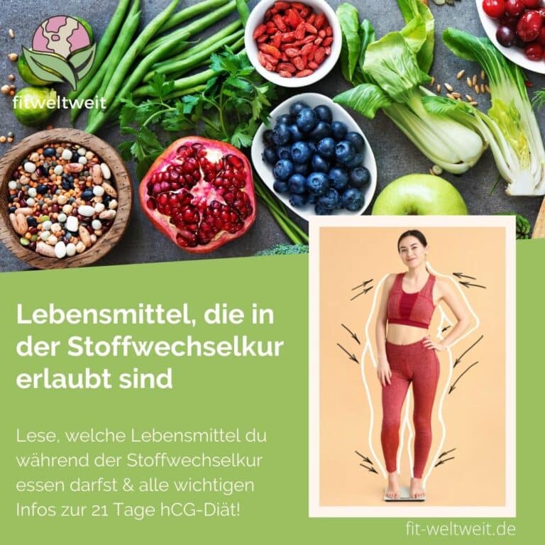 Erlaubte Lebensmittel In Der 21 Tage Stoffwechselkur - Fit-weltweit.de