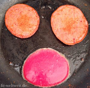 Pinke Barbie Protein Pancakes