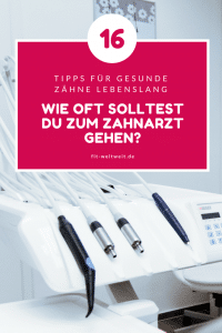 Kontrolluntersuchung einmal im Jahr bei deinem Zahnarzt. - Mit diesen Tipps bekommst du ein Zahnpasta-Werbung-Lächeln.
