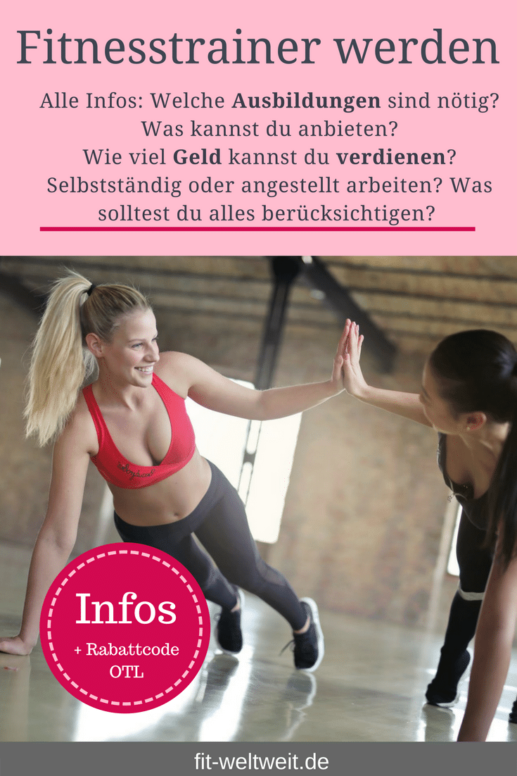 Ausbildung als Fitnesstrainer. Genügt eine Fitnesstrainer B Lizenz? Möchtest du #Fitnesstrainer oder Fitnesstrainerin werden und überlegst, ob es sich lohnt? Welche ##Ausbildungen sind am sinnvollsten und mit welchem Gehalt kannst du rechnen? Ich bin seit mehreren Jahren #Fitnesstrainerin und Ernährungsberaterin und gebe dir sehr ausführlich meine Erfahrungen wieder. #Ausbildung in#Berlin oder online.