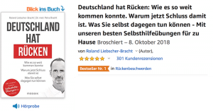 Deutschland hat Rücken Liebscher und Bracht Hörprobe Leseprobe