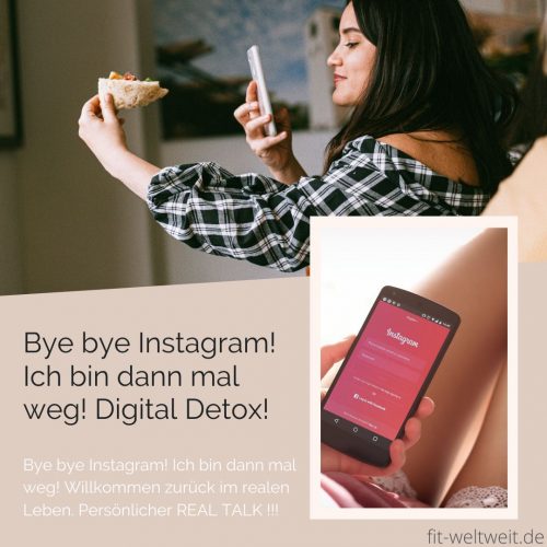 #INSTAGRAM #FREIHEIT #FACEBOOK #SOCIALMEDIA // Kein Bock mehr auf Instagram und Social Media. Bye bye Instagram! Ich bin dann mal weg! Willkommen zurück im realen Leben. Ich bin gesprungen: Mein Austritt von Social Media und der ständigen Selbstbeweihräucherung. Ich sitze gerade auf der Couch, schön unter die Decke gekuschelt, mein Kaffee-Date hat abgesagt und mir ... die ganze Story auf dem Blog.