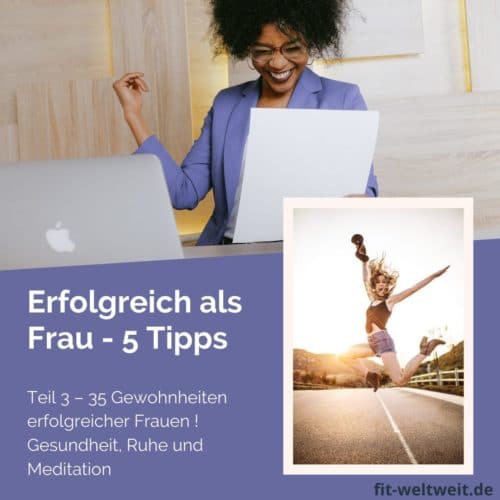 #ERFOLG #METHODE #SELBSTBEWUSSTSEIN #FRAUEN #Erfolgreich #TRAINING #PLANUNG #Frau #Bossbabe  Heute gibt es den dritten Teil der Serie zu 35 Gewohnheiten erfolgreicher Frauen. Zum 1. Teil kommst du hier und zum 2. Teil der Tipps hier, falls du sie noch nicht gelesen hast. Ich kann dir raten die 35 Gewohnheiten Checkliste auszudrucken und aufzuhängen, damit du sie auf einem Blick hast und abharken kannst, welche er Erfolgsgewohnheiten du schon in dein Leben integriert hast. Alle 35 Tipps auf dem Blog