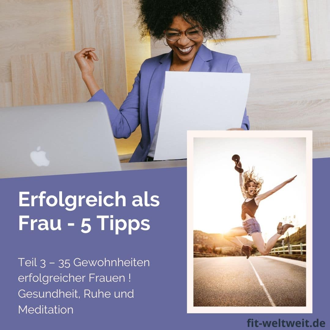 #ERFOLG #METHODE #SELBSTBEWUSSTSEIN #FRAUEN #Erfolgreich #TRAINING #PLANUNG #Frau #Bossbabe  Heute gibt es den dritten Teil der Serie zu 35 Gewohnheiten erfolgreicher Frauen. Zum 1. Teil kommst du hier und zum 2. Teil der Tipps hier, falls du sie noch nicht gelesen hast. Ich kann dir raten die 35 Gewohnheiten Checkliste auszudrucken und aufzuhängen, damit du sie auf einem Blick hast und abharken kannst, welche er Erfolgsgewohnheiten du schon in dein Leben integriert hast. Alle 35 Tipps auf dem Blog