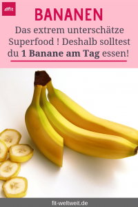 #BANANE #REZEPTE #GESUNDHEIT #ABNEHMEN #WIRKUNG #BANANEN Die Wirkung der Banane auf deine Gesundheit, beim Fitness und kann sie Heißhunger stillen? Mit Bananen abnehmen? Das Bananen Superfood! Blutzuckerspiegel konstant halten mit Bananen? Depressionen und Ängst vorbeugen durch Bananen? Krämpfe vermeiden mit Bananen? + leckere Bananen Rezepte, die du schnell und einfach nachmachen kannst (Smoothies, backen oder auch selbstgerechtes Eis) Alle Tipps aus meiner Coaching Praxis. ... siehe Blog.