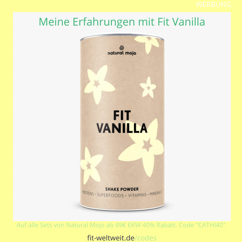 Fit Vanilla Shake Natural Mojo Test Erfahrungen 2026