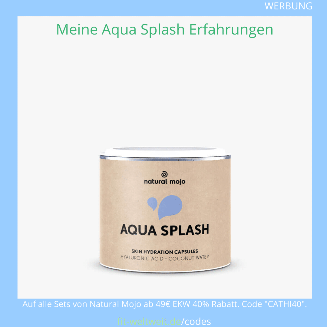 #ANTIAGING #HAUT #PICKEL #AKNE #HYALURONSÄURE #KOKOS // AQUA SPLASH von NATURAL MOJO (Werbung) Zu kalten Jahreszeiten unterstützend, auch wenn du mit trockener Haut zu kämpfen hast. Die besonders hochwertigen Inhaltsstoffe aus Hyaluronsäure und Kokos Wasser haben das Ziel deine Haut zu glätten und mit ausreichend Feuchtigkeit zu versorgen. Aqua Splash von Natural Mojo, deren Wirkung und meine Erfahrungen.