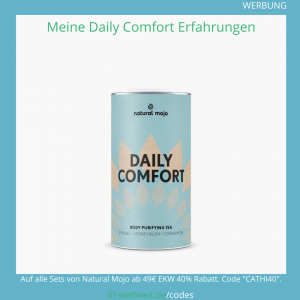 daily comfort natural mojo erfahrungen tee
