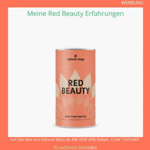 red beauty tea natural mojo tee