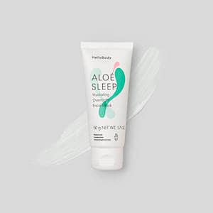 Aloé Sleep als eine meiner absoluten Lieblingsmasken für das Gesicht.