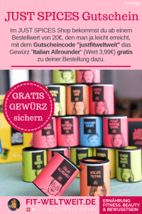 JUST SPICES #GEWÜRZE #KOCHEN #ANFÄNGER Just Spices Gewürze (Werbung) sind perfekt für Just Spices Rezepte. Bin total verliebt. Mein Start war ein Probierpaket aus 4 Gewürzen, was ein #Geschenk war. Im Blogpost gibts meine JUST SPICES ERFAHRUNGEN. Du bekommst 2 #Rabattcodes, womit du dir ein leckeres Gratis Gewürz ab einem Bestellwert von 20€ sichern kannst. Ich empfehle dir zum Start ein Set oder ein Probierset zu nehmen. Entweder das Avocado Topping (Wert 5,99€) mit Code „justfitavocado" oder…