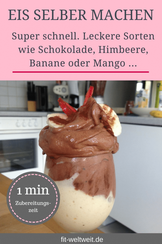 Mc Flurry Eis Selber Machen Ohne Eismaschine Eis selber machen ohne Eismaschine (vegan & zuckerfrei) 3 Minuten Rezept