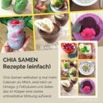 CHIA SAMEN EINFACHE REZEPTE LECKER - Chia Pudding, Porridge und Smoothies (abwechslungsreich, bunt, gesund)