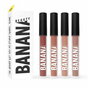 Banana Beauty Nude Collection Liquid Lipsticks Collection Erfahrungen Anwendung