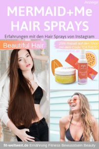 Mermaid and Me Hair Sprays Erfahrungen Bewertung Haarspray #Haare #langeHaare #gesundeHaare #Haar #Frisur #Locken