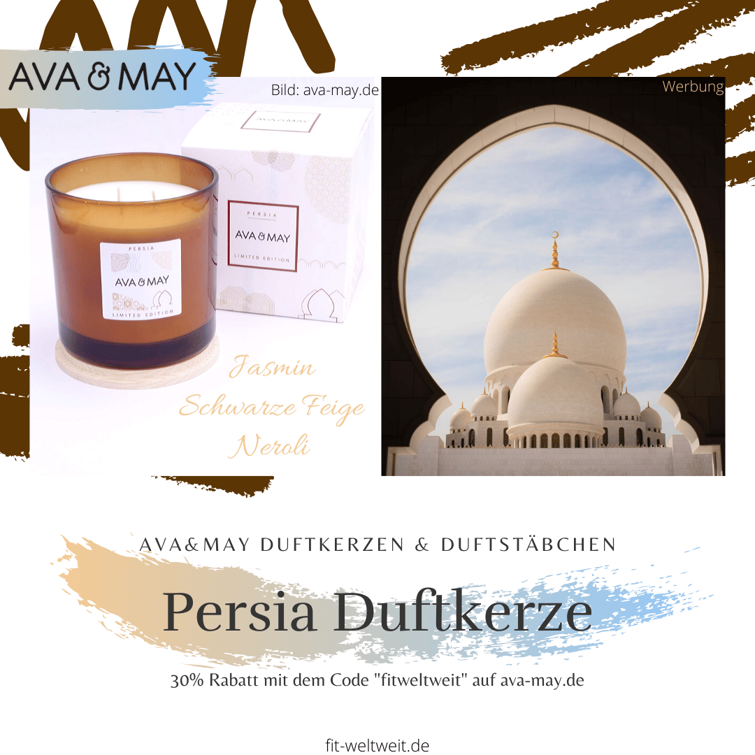 Kerze Ava May Persia große Duftkerze