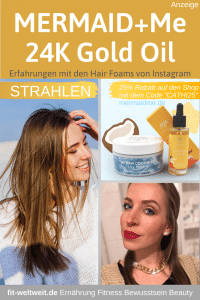 Mermaid Me 24 Karat Gold Haaröl Erfahrungen Hair Oil