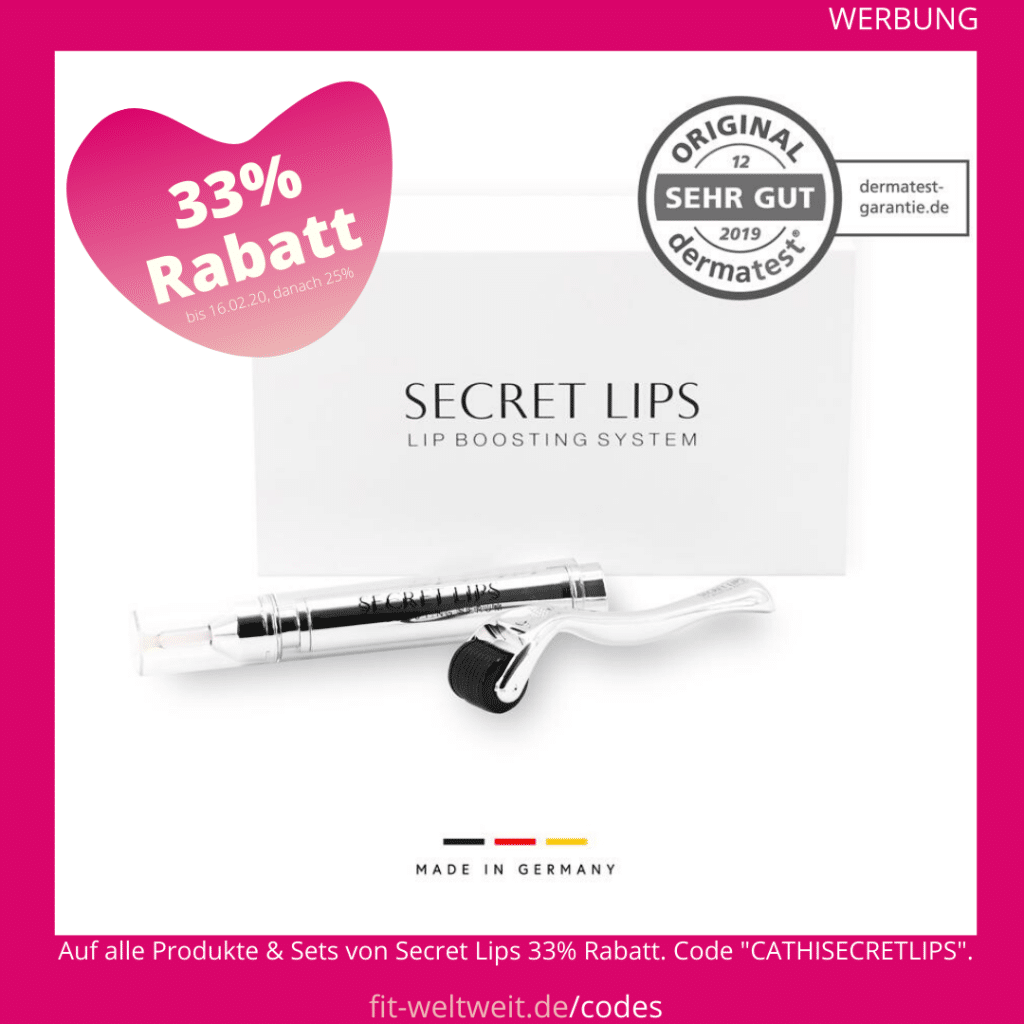 Secret Lips Code 33% Rabatt SecretLips Gutschein 2020
