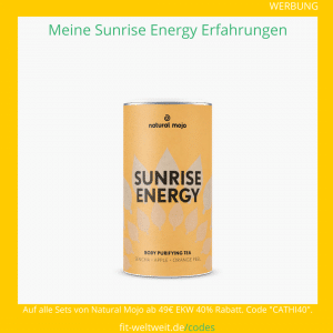 Sunrise Energy tea natural mojo erfahrungen tee