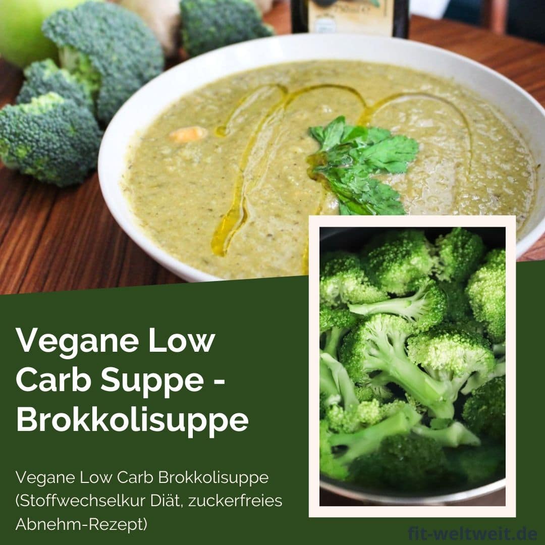 Vegane Low Carb Brokkolisuppe Stoffwechselkur Diat Zuckerfreies Abnehm Rezept Fit Weltweit De