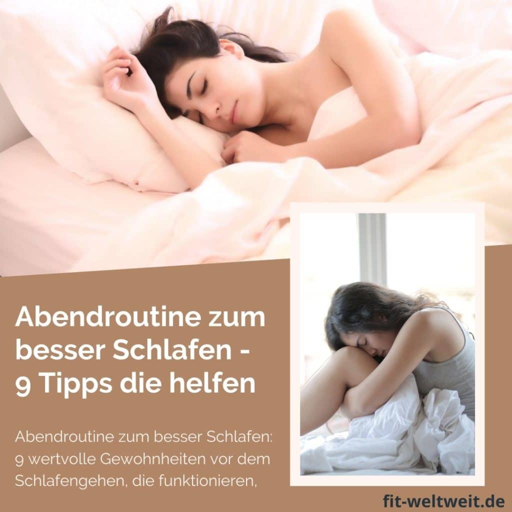 Frau schläft entspannt – Abendroutine für besseren Schlaf und Longevity Recovery