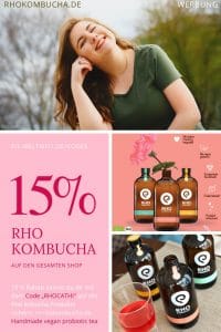 RHO Kombucha Tee Rabatt Code 15% Gutschein