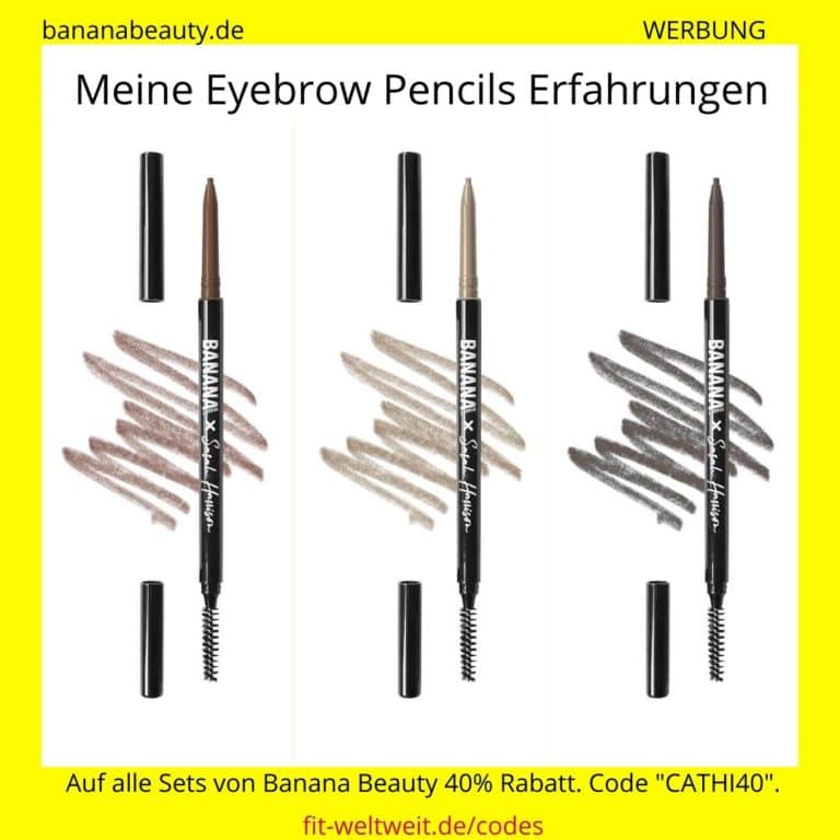 Banana Beauty Brow Tattoo Liners und Eyebrow Augenbrauenstifte