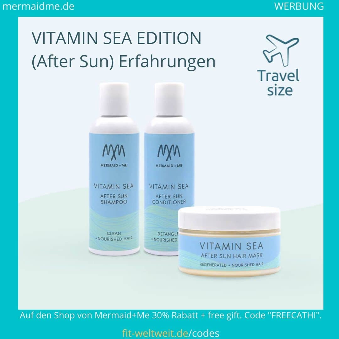 MERMAID and ME Vitamin Sea ERFAHRUNGEN After Sun Mask Shampoo Conditioner