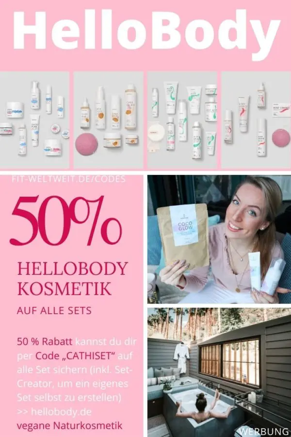 Hello Body Codes August 2021 Sets 50 / 3060 Rabattcodes 2020