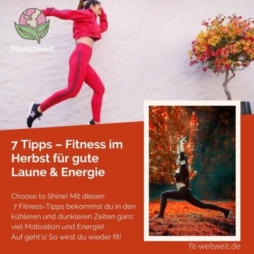 7 Tipps, Fitness im Herbst für gute Laune, Energie