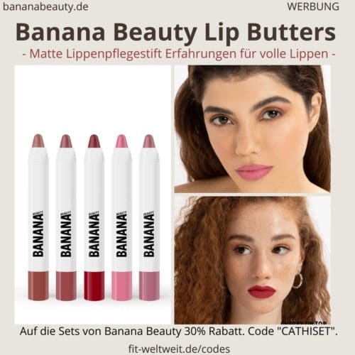 Banana Beauty matte Lip Butters treat me bake me happy cherry on top sugar Babe frostyyy