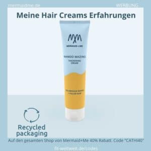 Mermaid+Me Erfahrungen Haarcreme Hair Creams Bewertungen Anwendung