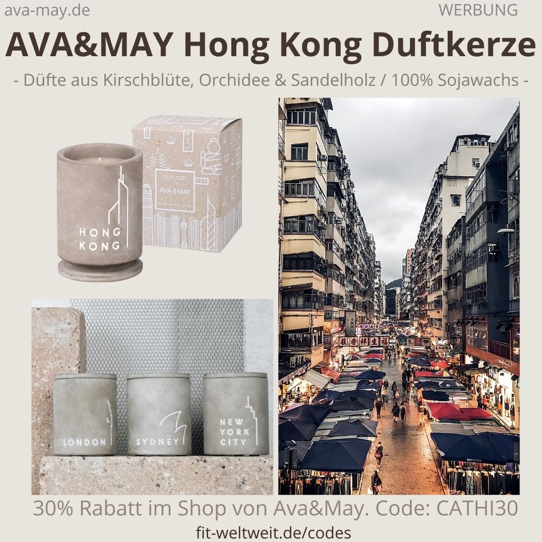 BETON Duftkerzen HONG KONG Ava and May Erfahrung Bewertung