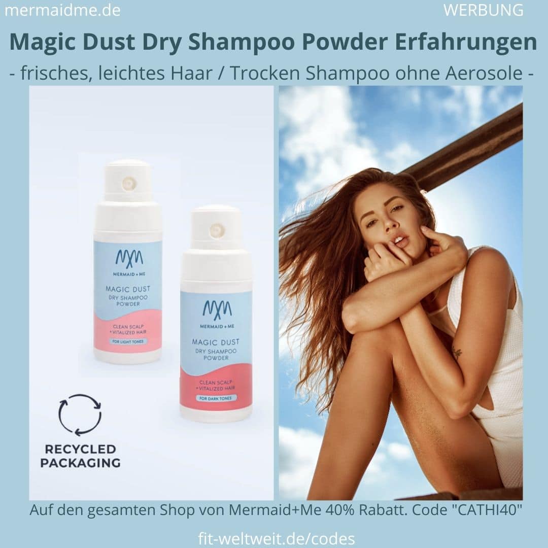 Magic Dust Dry Shampoo Powder Mermaid and Me Erfahrungen