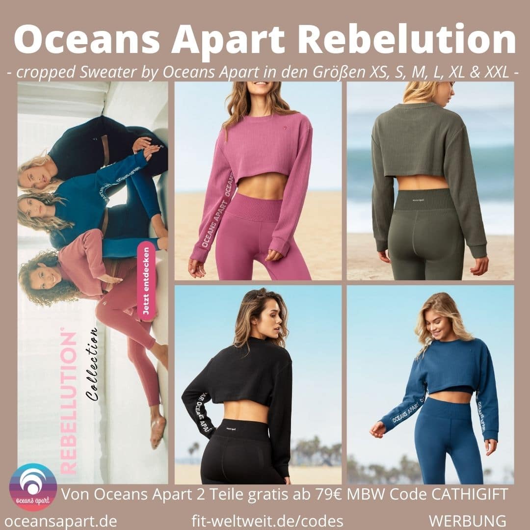 CROPPED SWEATER OCEANS APART ERFAHRUNGEN REBELLUTION COLLECTION