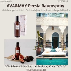Raumspray Persia Erfahrungen Ava and May Ava&May Bewertung Duftnoten