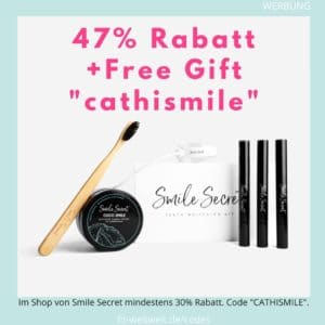 Smile Secret Code 50% Rabatt Gutschein