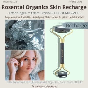 Rosental Organics Titania Skin Recharge Erfahrungen Titan Beauty Roller
