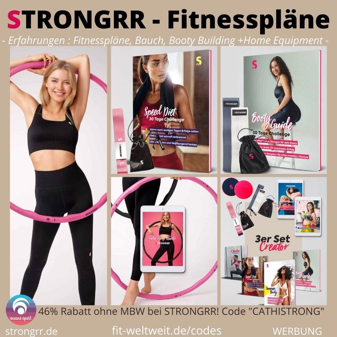 Strongrr Fitness Buch Erfahrungen 30 e Challenge Speed Diet Bander Slider Code Fit Weltweit De