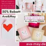 Ava and May Code Februar 2021 50% Rabatt Valentinstagsaktion
