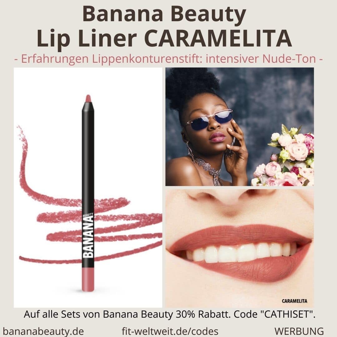 Banana Beauty Lip Liner CARAMELITA Erfahrungen Lippenkonturenstift intensiver Nude Ton