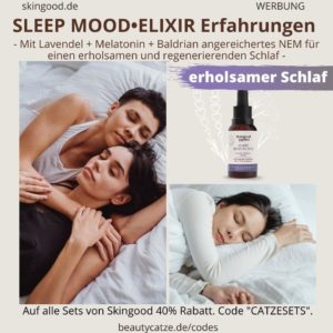 Erfahrungen Skingood Garden Erfahrungen SLEEP MOOD Elixir Elixier Tropfen Test Nahrungsergänzungsmittel